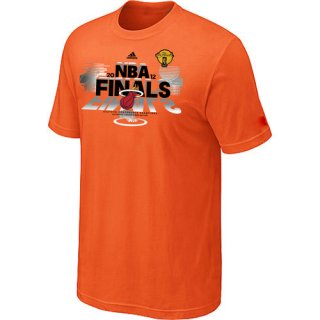 Camisetas NBA Miami Heat Naranja-1