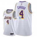 Camisetas NBA de Alex Caruso Los Angeles Lakers Blanco Association 18/19