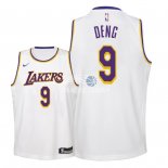 Camisetas de NBA Ninos Los Angeles Lakers Luol Deng Blanco Association 18/19