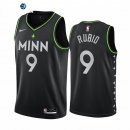 Camiseta NBA de Ricky Rubio Minnesota Timberwolvs Negro Ciudad 2021-22