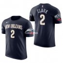 Camisetas NBA de Manga Corta Ian Clark New Orleans Pelicans Marino 17/18