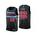 Camisetas NBA de Kris Dunn Chicago Bulls Nike Negro Ciudad 18/19