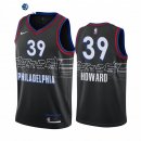 Camiseta NBA de Dwight Howard Philadelphia Sixers NO.39# Negro Ciudad 2020-21
