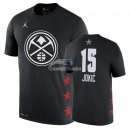 Camisetas NBA de Manga Corta Nikola Jokic All Star 2019 Negro