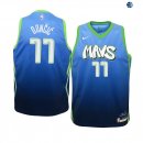 Camisetas de NBA Ninos Dallas Mavericks Luka Doncic Nike Azul Ciudad 19/20