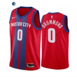 Camiseta NBA de Andre Drummond Detroit Pistons Nike Rojo Ciudad 2019-20