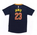 Camisetas NBA de Manga Corta LeBron James Cleveland Cavaliers Negro
