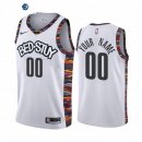 Camisetas NBA Brooklyn Nets Personalizada Blanco Ciudad 2019-20