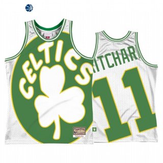 Camisetas NBA Boston Celtics Payton Pritchard Big Face 2 Blanco Hardwood Classics