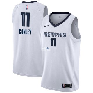 Camisetas NBA de Mike Conley Memphis Grizzlies Blanco Association 18/19