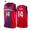 Camiseta NBA de Louis King Detroit Pistons Nike Rojo Ciudad 2019-20