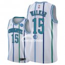Camisetas NBA de Kemba Walker Charlotte Hornets Retro Blanco 17/18