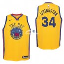 Camiseta NBA Ninos Golden State Warriors Shaun Livingston Nike Amarillo Ciudad 17/18