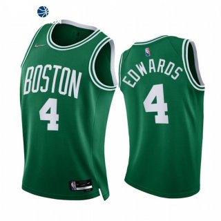 Camisetas NBA de Boston Celtics Carsen Edwards 75th Season Diamante Verde Icon 2021-22