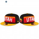 Snapbacks Caps NBA De Utah Jazz 9FIFTY Negro Ciudad 2020-21