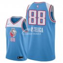 Camisetas NBA de Nemanja Bjelica Sacramento Kings Nike Azul Ciudad 2018