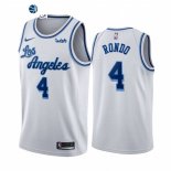 Camisetas NBA de Los Angeles Lakers Rajon Rondo Blanco Classic 2021-22