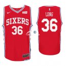 Camisetas NBA de Shawn Long Philadelphia 76ers Rojo 17/18