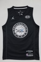 Camisetas NBA de Joel Embiid All Star 2018 Negro