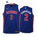 Camisetas NBA Ninos Detroit Pistons Cade Cunningham Azul Ciudad 2021