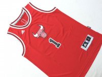 Camiseta NBA Ninos Chicago Bulls Derrick 2014 Navidad Rojo