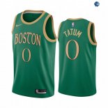 Camisetas NBA de Jayson Tatum Boston Celtics Nike Verde Ciudad 19/20