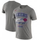 Camisetas NBA Philadelphia 76ers Nike Gris