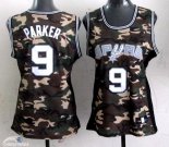 Camisetas NBA Mujer 2013 Camuflaje Tony Parker