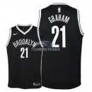 Camiseta NBA Ninos Brooklyn Nets Treveon Graham Negro Icon 2018