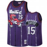 Camisetas NBA Toronto Raptors Vince Carter Púrpura Hardwood Classic 1998-99