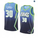 Camisetas NBA de Seth Curry Dallas Mavericks Nike Azul Ciudad 19/20