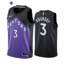 Camisetas NBA Edición ganada Toronto Raptors OG Anunoby Purpura 2020-21