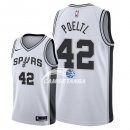 Camisetas NBA de Jakob Poeltl San Antonio Spurs Blanco Association 17/18