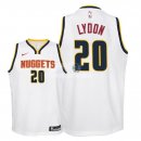 Camiseta NBA Ninos Denver Nuggets Tyler Lydon Blanco Association 18/19