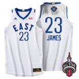 Camisetas NBA de LeBron James All Star 2016 Blanco