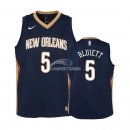Camisetas de NBA Ninos New Orleans Pelicans Trevon Bluiett Marino Icon 2018