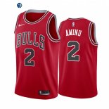 Camiseta NBA de Chicago Bulls Al Farouq Aminu Rojo Icon 2021