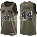 Camisetas NBA Salute To Servicio San Antonio Spurs George Gervin Nike Ejercito Verde 2018