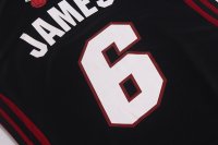 Camisetas NBA Mujer LeBron James Miami Heat Negro