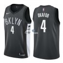 Camisetas NBA de Jahlil Okafor Brooklyn Nets Nike Negro Ciudad 17/18