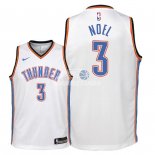 Camisetas de NBA Ninos Oklahoma City Thunder Nerlens Noel Blanco Association 2018
