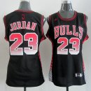 Camisetas NBA Mujer Michael Jordan Chicago Bulls Negro
