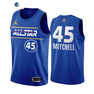 Camisetas NBA de Donovan Mitchell All Star 2021 Azul