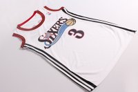 Camisetas NBA Mujer Allen Iverson Philadelphia 76ers Blanco