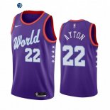 Camisetas NBA de Deandre Ayton Rising Star 2020 Purpura