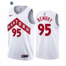 Camiseta NBA de DeAndre' Bembry Toronto Raptors NO.95# Blanco Association 2020-21
