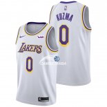 Camisetas NBA de Kyle Kuzma Los Angeles Lakers Blanco 18/19