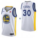 Camisetas NBA de Stephen Curry Golden State Warriors Blanco 17/18