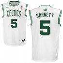 Camisetas NBA de Kevin Garnett Boston Celtics Rev30 Blanco