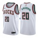 Camisetas NBA de Rashad Vaughn Milwaukee Bucks Retro Blanco 17/18